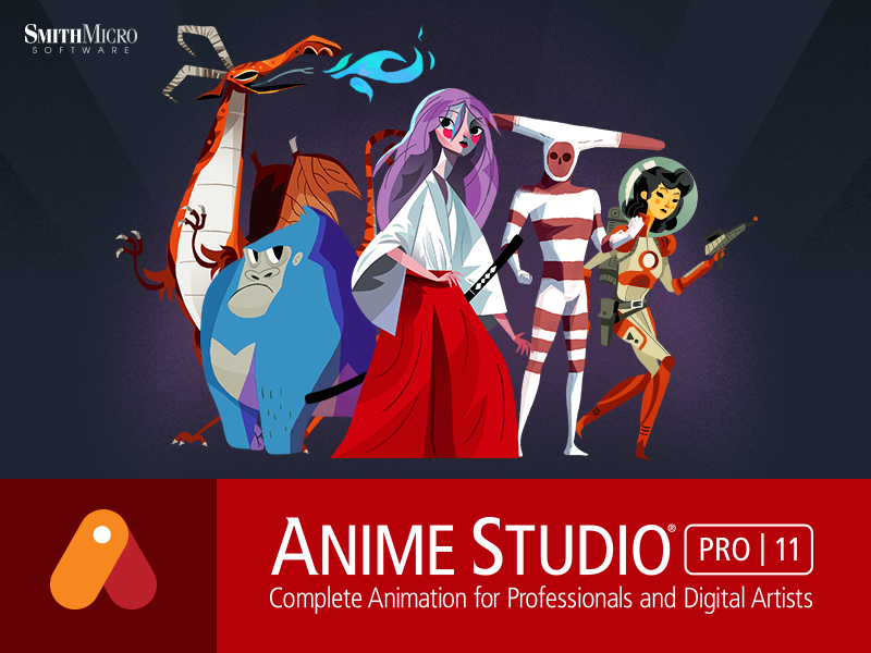 Открыть скриншот программы Anime Studio Pro Скриншот Anime Studio Pro
