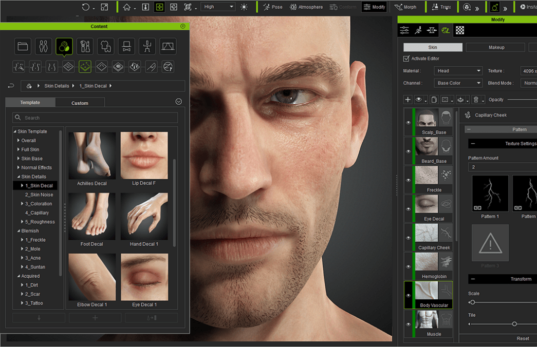 Открыть скриншот программы Reallusion Character Creator Скриншот Reallusion Character Creator
