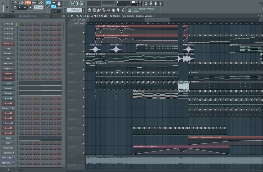 Открыть скриншот программы FL Studio Скриншот FL Studio