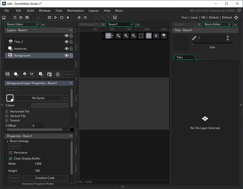 Открыть скриншот программы Game Maker Studio Скриншот Game Maker Studio