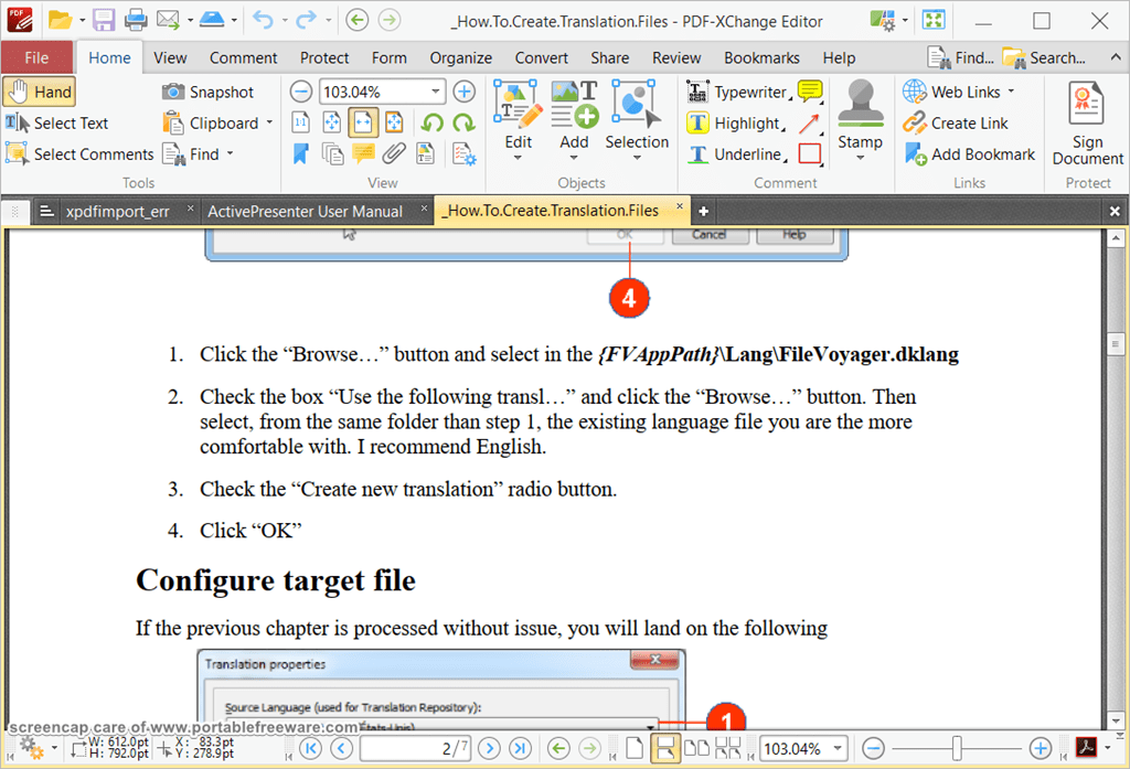 Открыть скриншот программы PDF-XChange Скриншот PDF-XChange