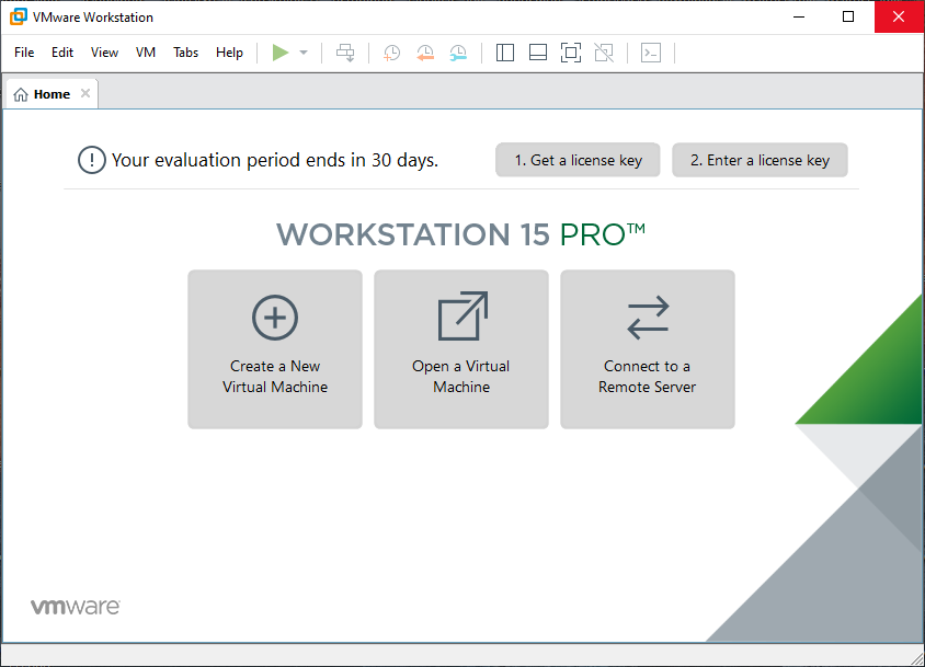 Открыть скриншот программы VMware Workstation Скриншот VMware Workstation